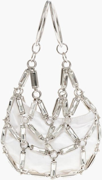 Clutch Dsquared2 Rhinestoned NET Jewel