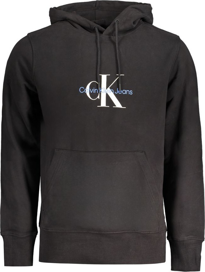 Sweater Jumper Calvin Klein Black Cotton Men Hoodie