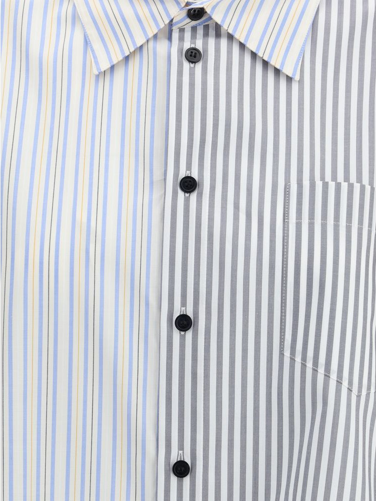 Рубашка Marni Multicolor Cotton Pattern Shirt