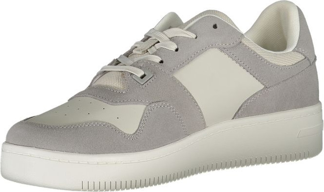 Grigio Pelle Men Sneaker