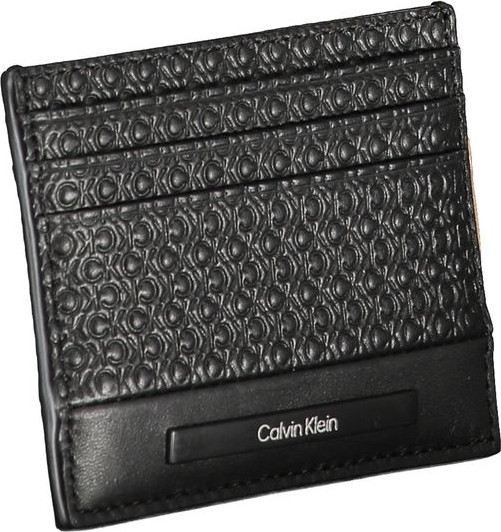 Calvin Klein Sleek Black Contrast karta ushlagichi