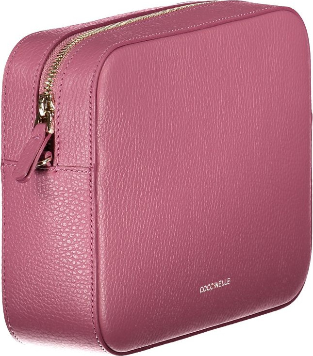Bag Coccinelle Pink Leather Handbag