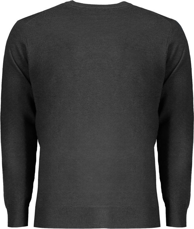 Sweater Geographical Norway Black Wool Men Sweater