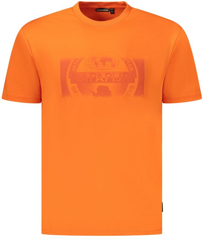 Orange Cotton Erkaklar T-ko'ylagi