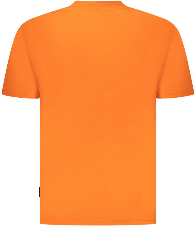 Orange Cotton Erkaklar T-ko'ylagi