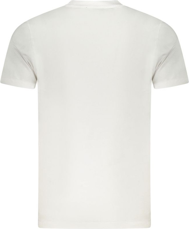White Cotton T-Shirt Cavalli CLASS