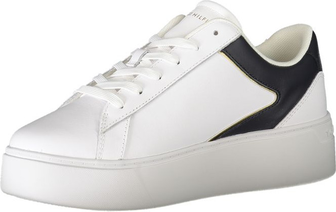 Белые кроссовки Tommy Hilfiger из полиэстера