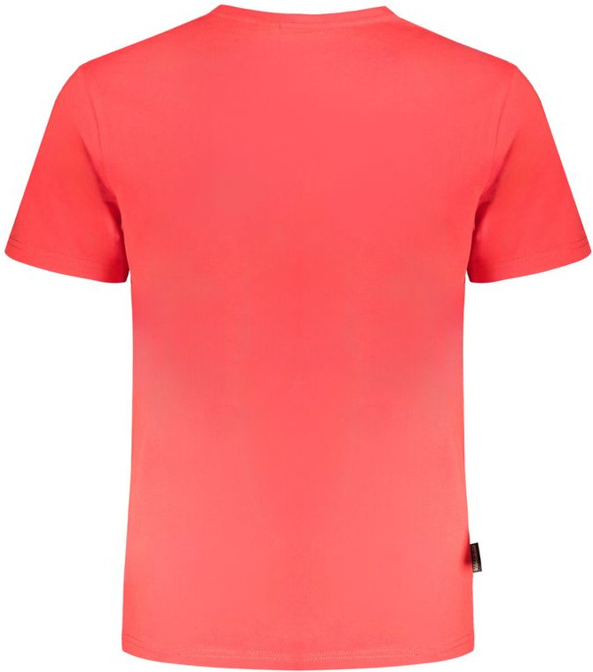 Red Cotton T-Shirt Napapijri