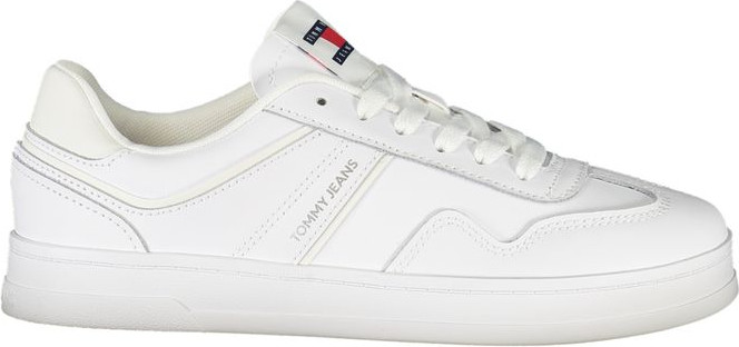 Белые полиэтиленовые женские кроссовки Tommy Hilfiger