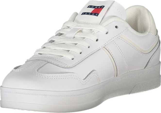 White Polyethylene Women Sneaker Tommy Hilfiger