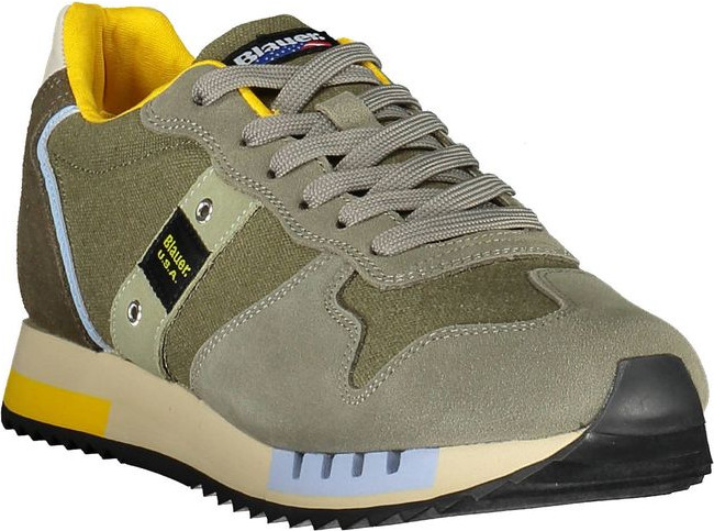 Sneaker Blauer Green Leather