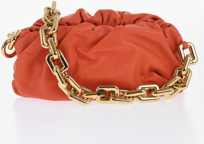 Xalta Deri Bottega Veneta THE CHAIN POUCH Magnit Yopqichli Sumka