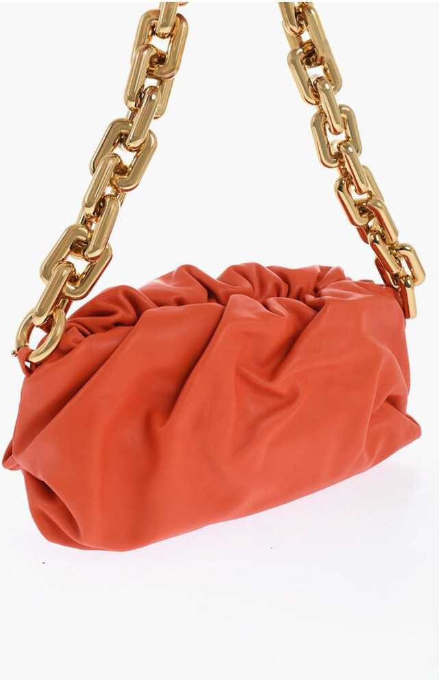 Xalta Deri Bottega Veneta THE CHAIN POUCH Magnit Yopqichli Sumka