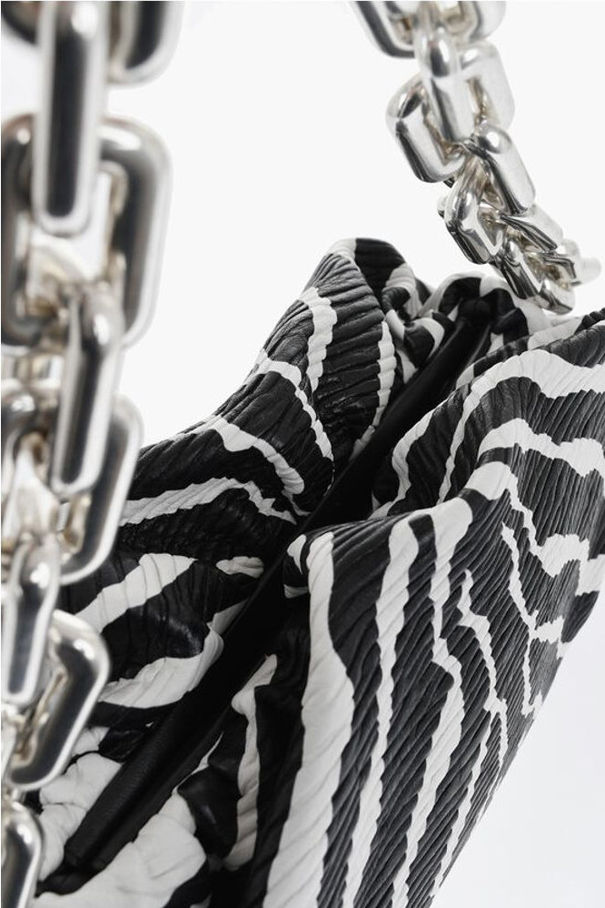 Bag Leather Bottega Veneta THE CHAIN ZEBRA