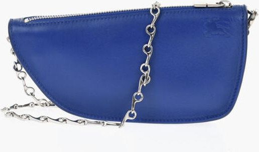 Сумка через плечо Burberry из кожи MICRO SHIELD SLING Bag с цепочкой-ремешком