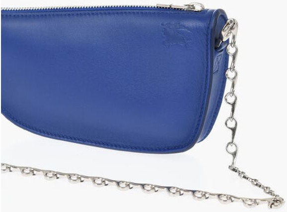 Сумка через плечо Burberry из кожи MICRO SHIELD SLING Bag с цепочкой-ремешком