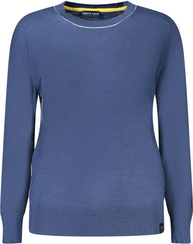 North Sails Blue Cotton Women Sweater