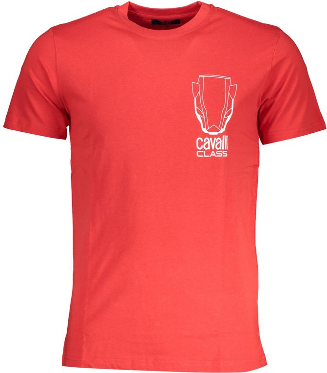 Qizil paxta futbolka Cavalli Class