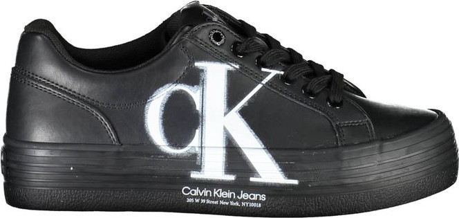 Кеды Calvin Klein Черная кожа