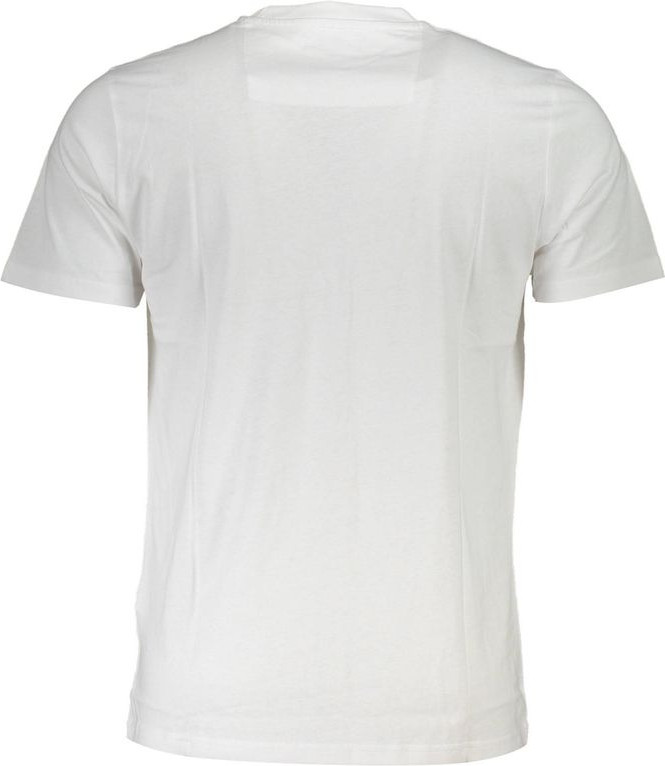 White Cotton T-Shirt cavalli CLASS