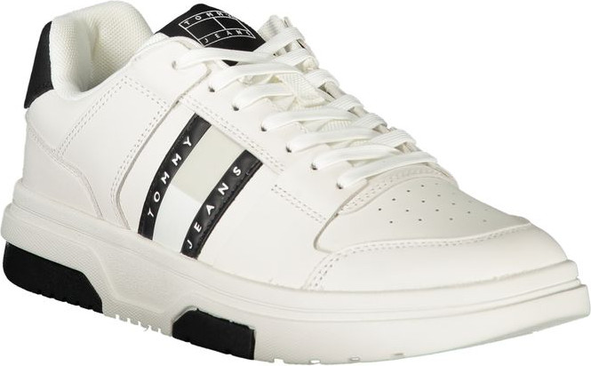 Белые мужские кроссовки Tommy Hilfiger из полиэтилена