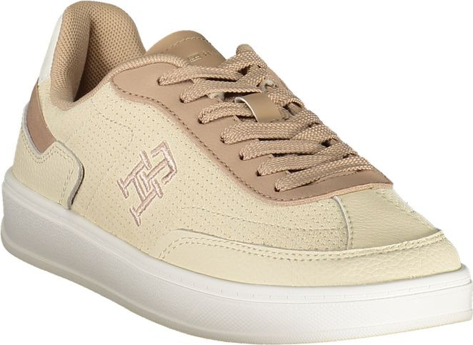Sneakers Tommy Hilfiger Beige Leather Women