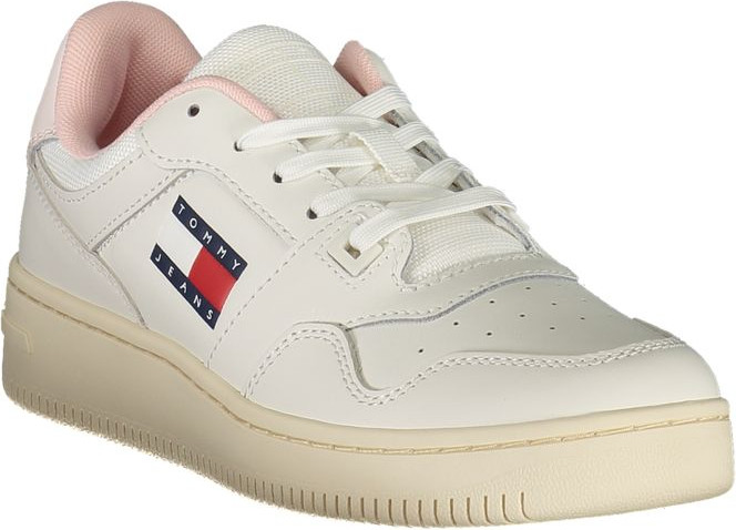 Oq teri ayollar krossovkasi Tommy Hilfiger