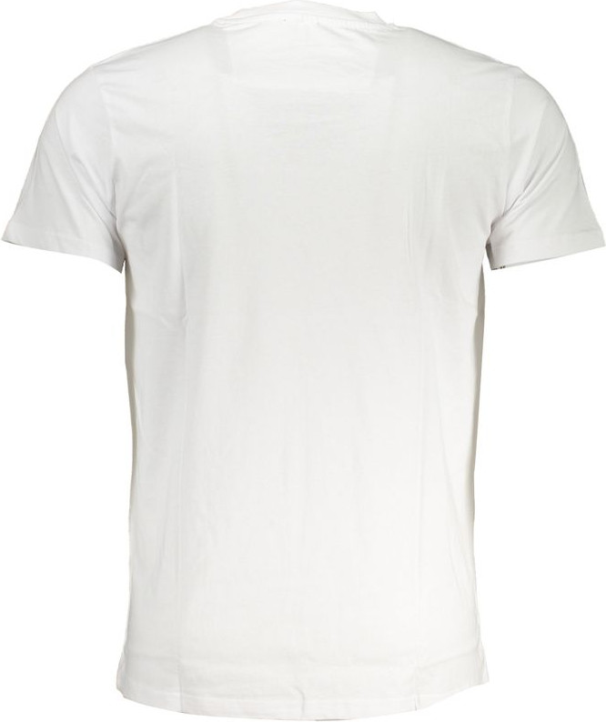 White Cotton T-Shirt cavalli CLASS