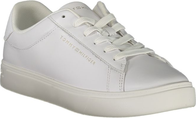 White Polyethylene Women Sneaker Tommy Hilfiger