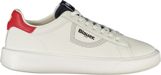 Sneakers Blauer White Leather