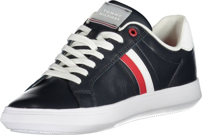 Изящные синие кроссовки Tommy Hilfiger на шнуровке