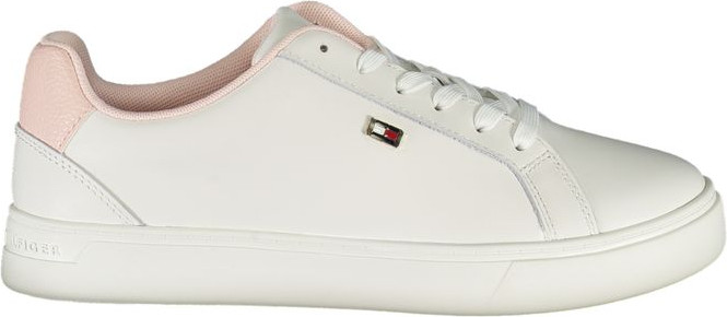 Белые полиэстеровые кроссовки Tommy Hilfiger