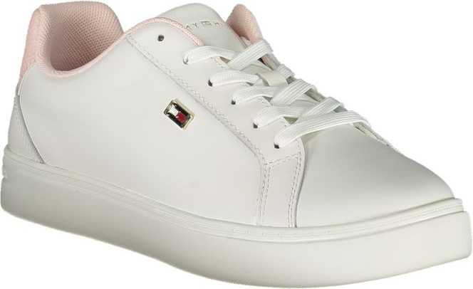 Белые полиэстеровые кроссовки Tommy Hilfiger