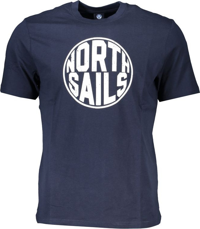 North Sails ko'k paxta futbolka
