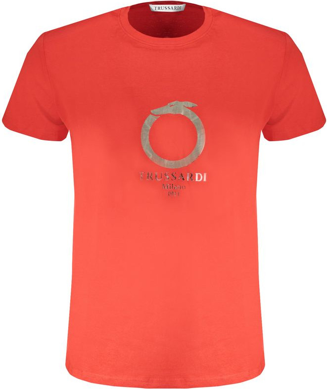 T-Shirt Trussardi Red Cotton