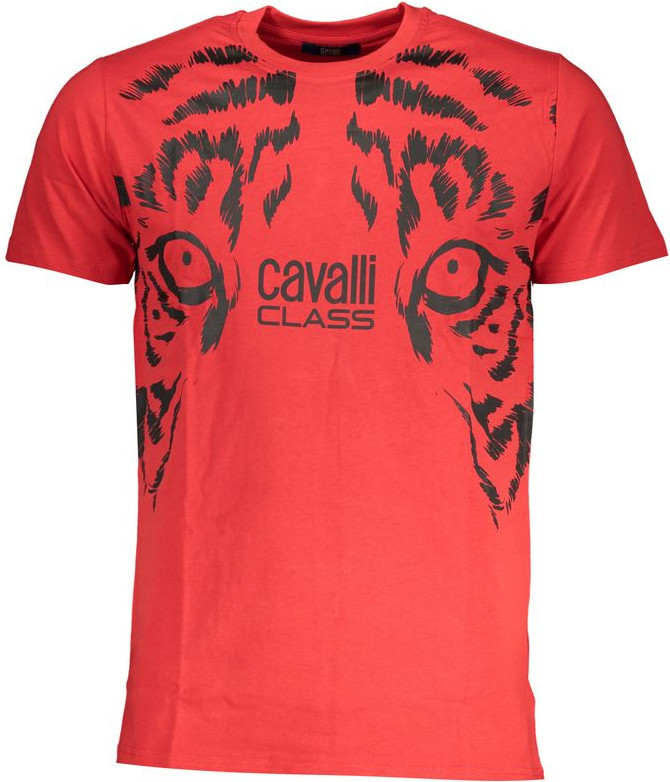 Qizil paxta futbolka Cavalli CLASS