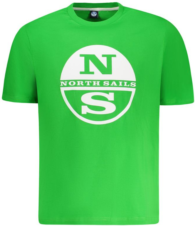 North Sails Yashil Paxta Erkaklar uchun Futbolka