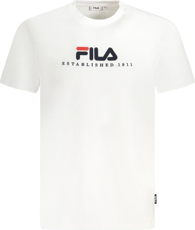 Футболка Fila Белая хлопковая унисекс