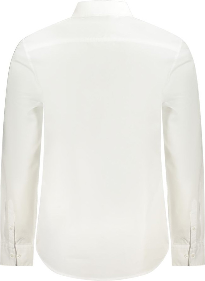 White Cotton Shirt Calvin Klein