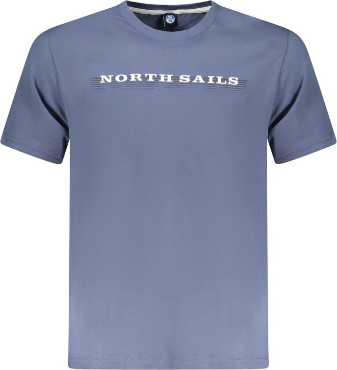 Синяя хлопковая футболка North Sails