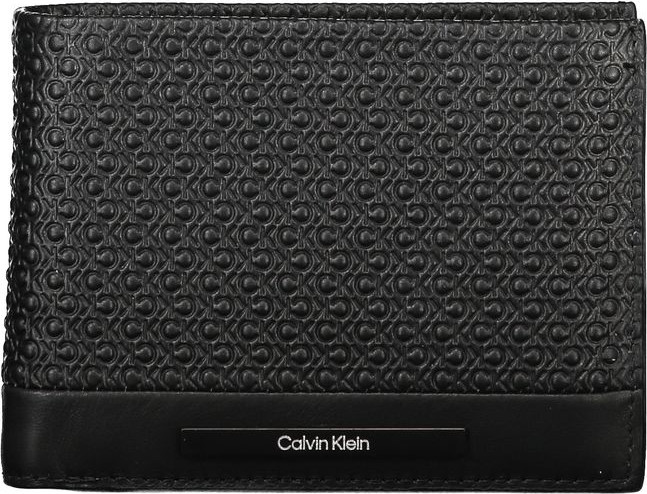 Calvin Klein Elegant Black Leather RFID Wallet