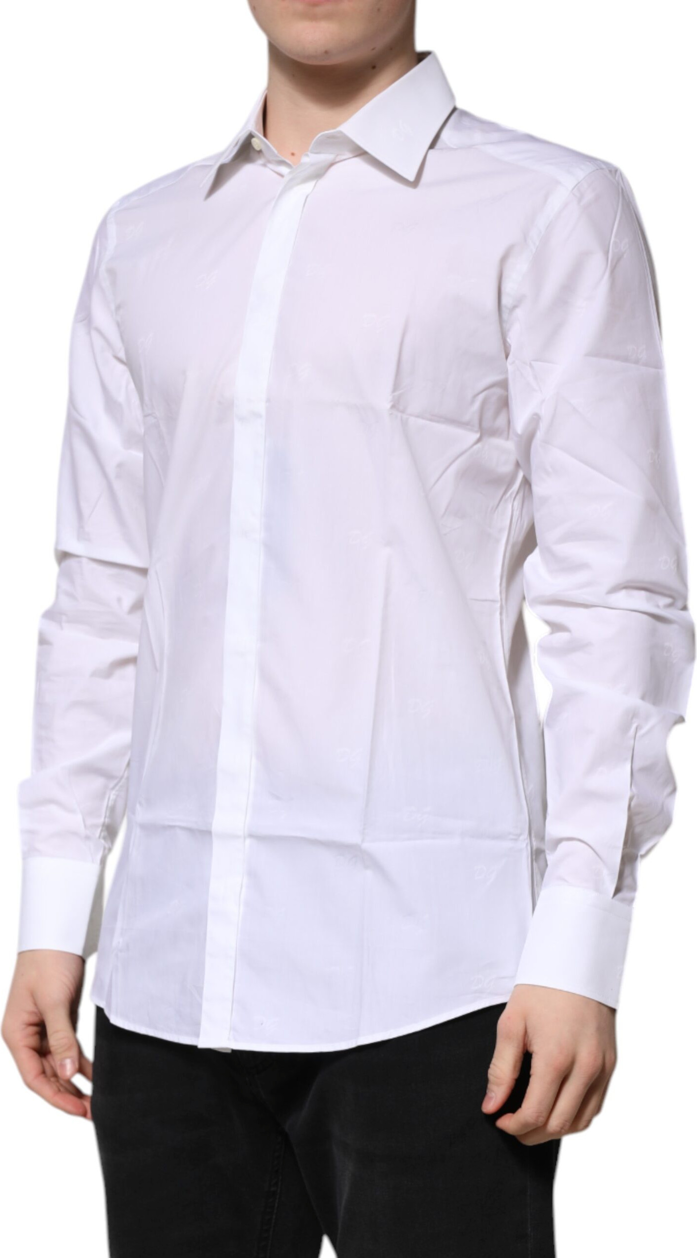 White Cotton GOLD Rasmiy Ko'ylak