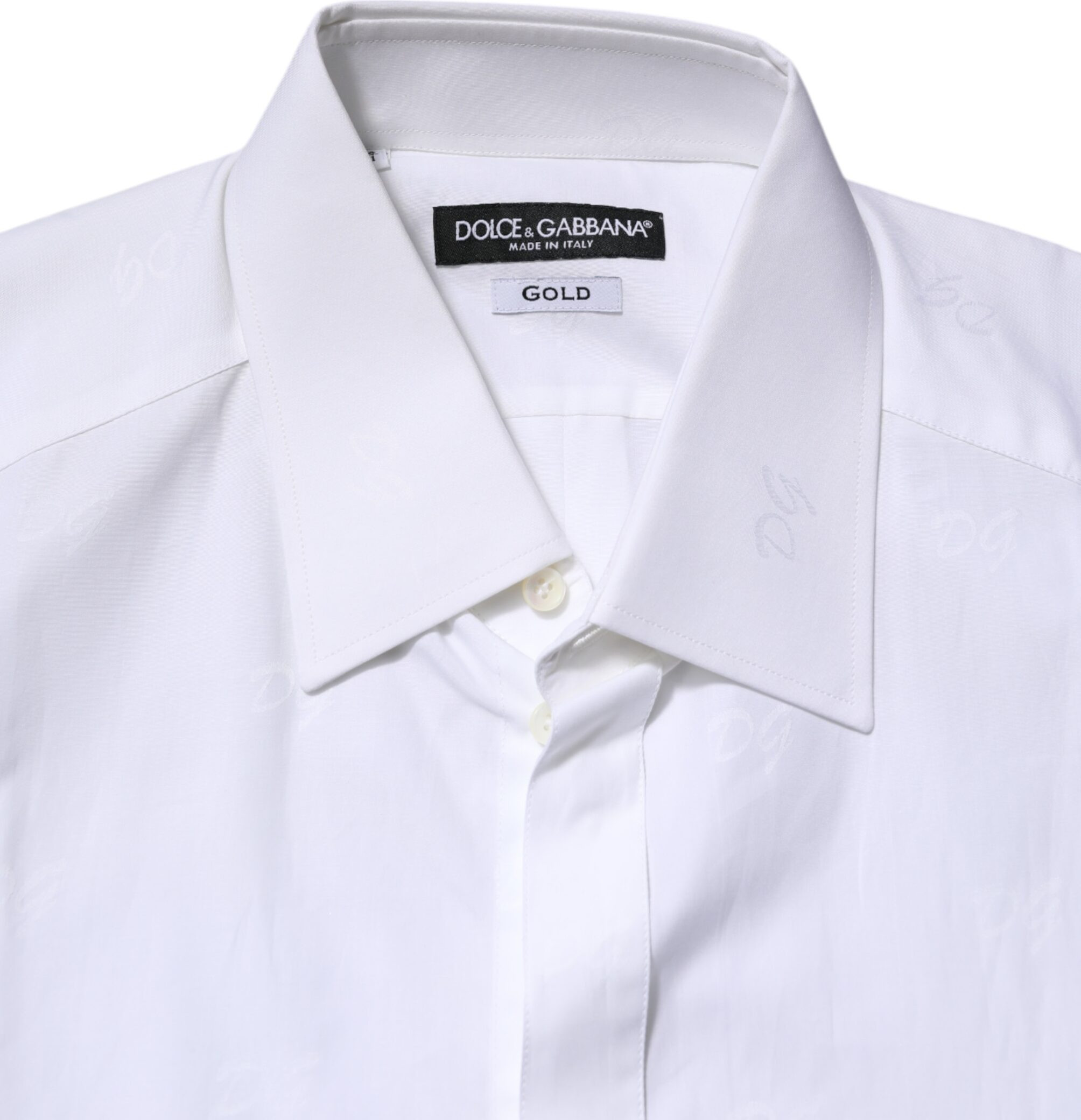 White Cotton GOLD Rasmiy Ko'ylak