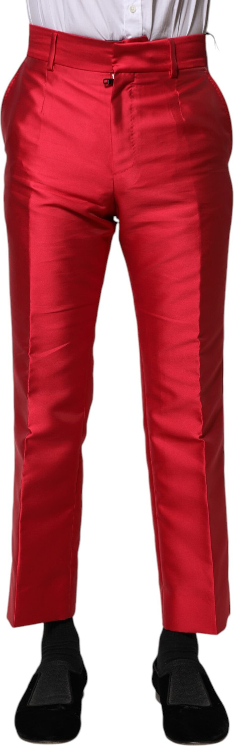 Qizil polyester cropped shim Dolce & Gabbana