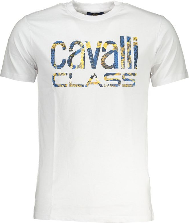 Cavalli Class oq paxta futbolka