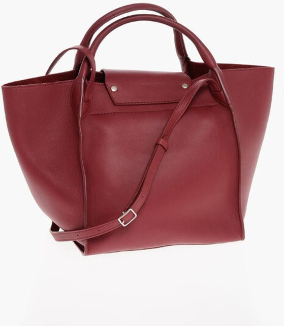 Tote Bag CELINE Leather Tote Bag with Removable Shoulder Strap