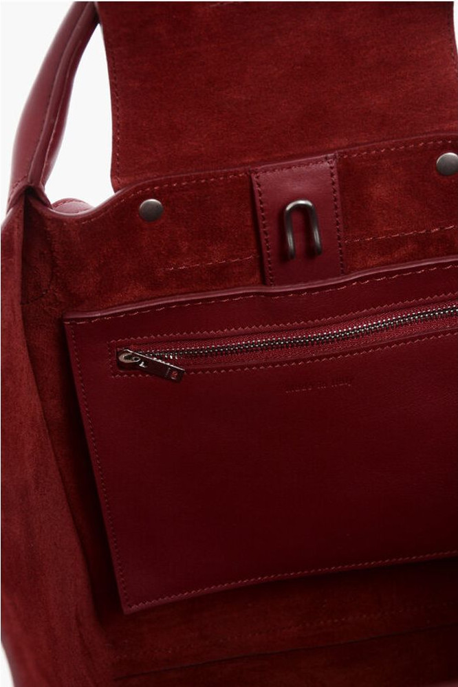 Tote Bag CELINE Leather Tote Bag with Removable Shoulder Strap