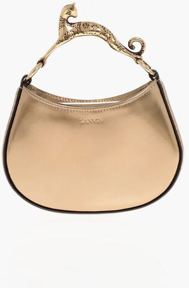 Сумка Lanvin Lamè из кожи модель NANO Hobo Bag