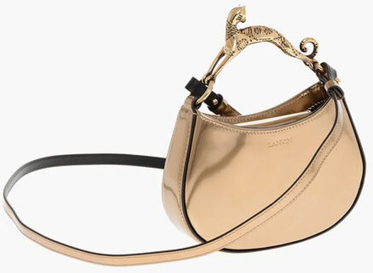 Сумка Lanvin Lamè из кожи модель NANO Hobo Bag