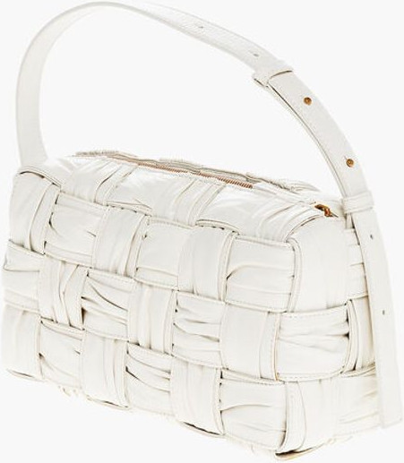 Bottega Veneta INTRECCIO PLISSÈ yeng sumkasi